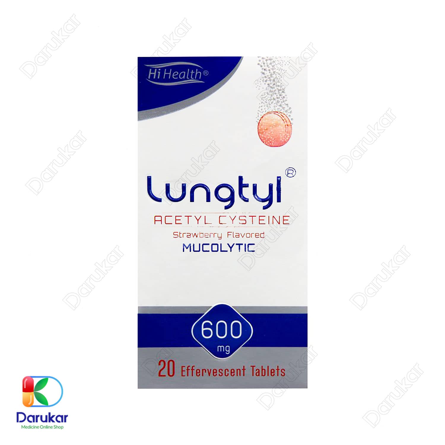 Health Long Tail Tablets Effervescent قرص جوشان لانگ تیل های هلث