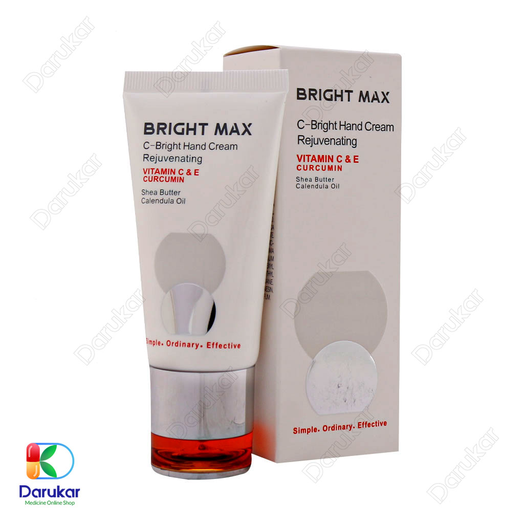 Bright -Max- C -Hand -And -Nail -Cream -50- ml کرم دست و ناخن ویتامین سی برایت مکس