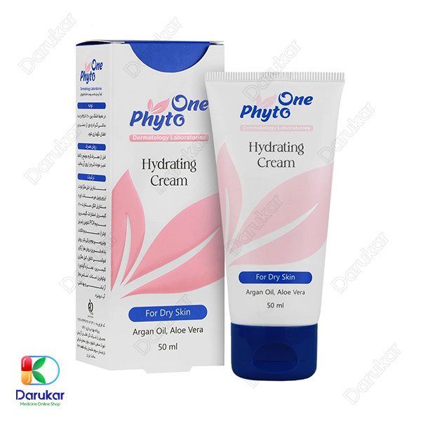 Phyto- One -Hydrating -Cream- Dry- Skin -50 ml کرم آبرسان پوست خشک فیتووان 50 میلی لیتر